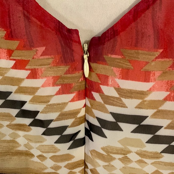 Speechless Aztec southwestern style Dress Size 9 - Picture 3 of 4